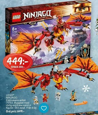 Leklust LEGO ® NINJAGO erbjuda