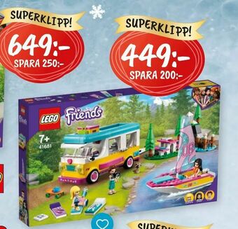 Leklust LEGO ® Friends erbjuda