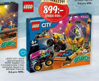 Leklust LEGO ® CITY erbjuda