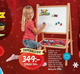 Leklust Artkids. 3-i-1. staffli erbjuda