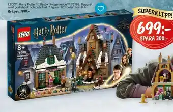 Leklust LEGO ® Harry Potter™ erbjuda