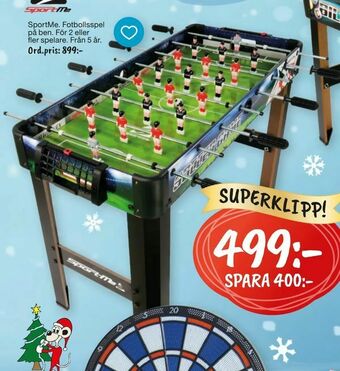 SportMe Fotbollsspel på ben