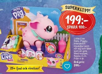 Leklust Little Live Pets erbjuda