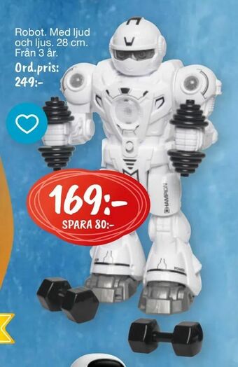 Leklust Robot erbjuda