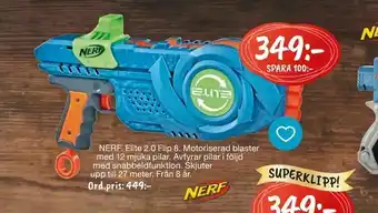 Leklust NERF. Elite 2,0 Flip 8. erbjuda