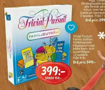 Trivial Pursuit Family Edition