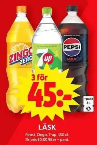 ICA Maxi Läsk erbjuda