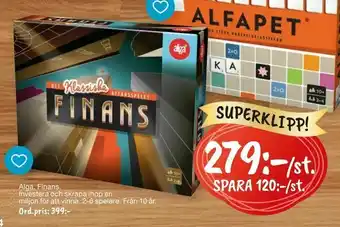 Alga. Finans.