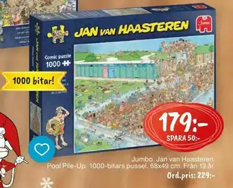 Leklust Jumbo. Jan van Haasteren. Pool Pile-Up erbjuda