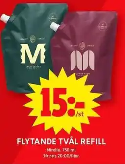 ICA Maxi Flytande tvål refill erbjuda