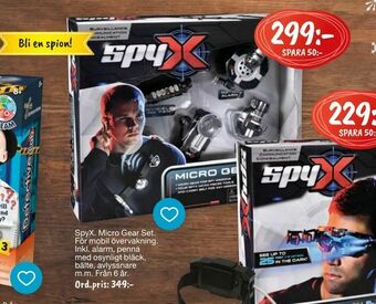 SpyX. Micro Gear Set.