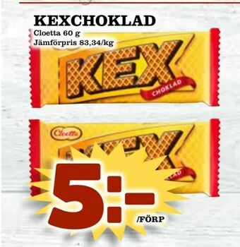 Matdax Kexchoklad erbjuda