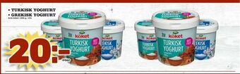 Matdax turkisk yoghurt • grekisk yoghurt erbjuda
