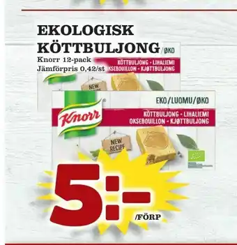 Matdax Ekologisk köttbuljong erbjuda