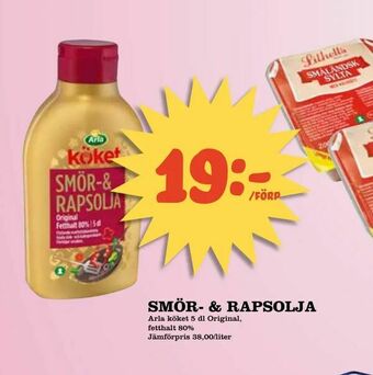 Matdax Smör- & rapsolja erbjuda
