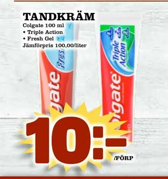 Matdax Tandkräm erbjuda