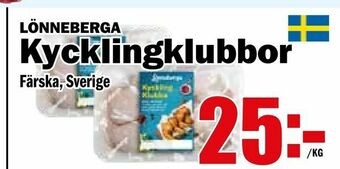 Matdax Kycklingklubbor erbjuda