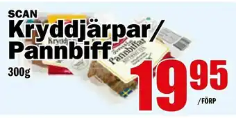 Kryddjärpar/ Pannbiff