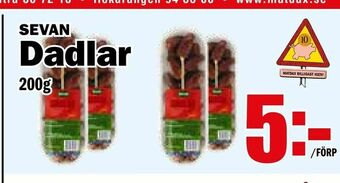Matdax Dadlar erbjuda