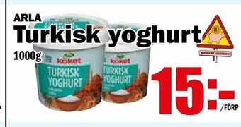 Matdax Turkisk yoghurt erbjuda