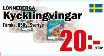 Matdax Kycklingvingar erbjuda
