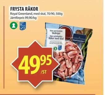 Matvärlden Tensta Frysta räkor erbjuda