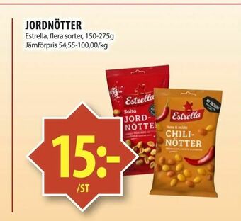 Matvärlden Tensta Jordnötter erbjuda