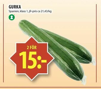 Matvärlden Tensta Gurka erbjuda