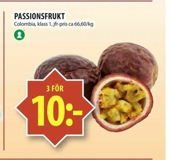 Passionsfrukt
