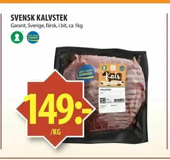 Matvärlden Tensta Svensk kalvstek erbjuda