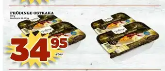 Matvärlden Tensta Frödinge ostkaka erbjuda