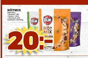 Matvärlden Tensta Nötmix erbjuda