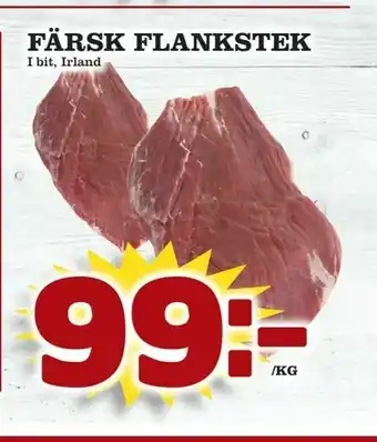 Matvärlden Tensta Färsk flankstek erbjuda