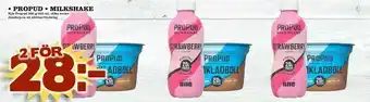 Matvärlden Tensta Propud • milkshake erbjuda