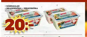 räksallad • skagenröra • ishavsröra