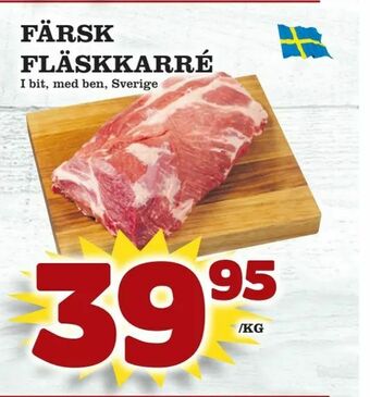 Matvärlden Tensta Färsk fläskkarré erbjuda