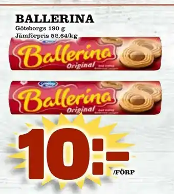 Matvärlden Tensta Ballerina erbjuda
