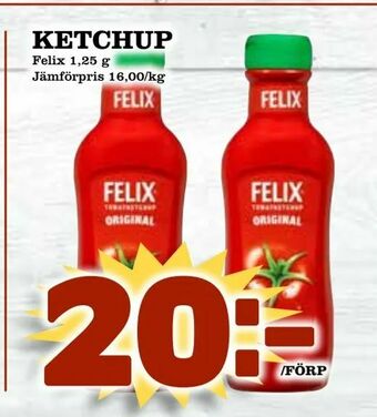 Matvärlden Tensta Ketchup erbjuda