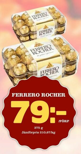 Nya Pulsen Ferrero rocher erbjuda