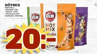 Nya Pulsen Nötmix erbjuda