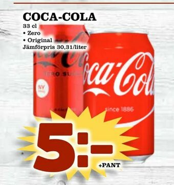 Nya Pulsen Coca-cola erbjuda