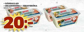 Nya Pulsen Räksallad • skagenröra • ishavsröra erbjuda