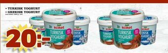 Turkisk yoghurt • grekisk yoghurt
