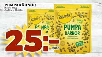 Pumpakärnor