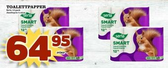 Supergrossen Toalettpapper erbjuda