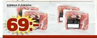 Supergrossen Rimmad fläsksida erbjuda