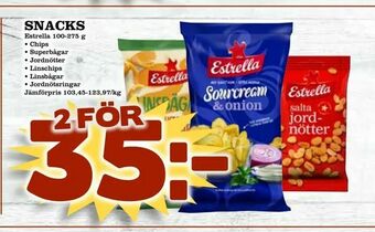 Supergrossen Snacks erbjuda