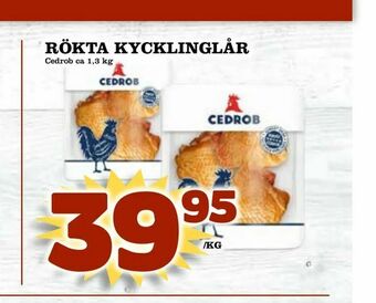 Supergrossen Rökta kycklinglår erbjuda