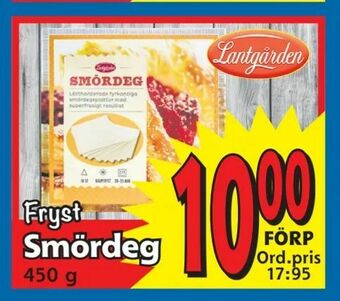 Supergrossen Smördeg erbjuda