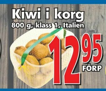 Kiwi i korg